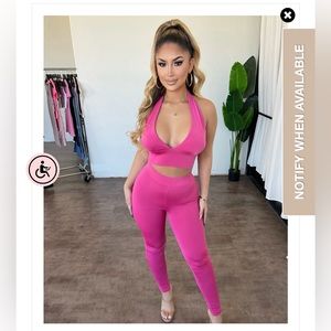 Jackie 2 Piece Set(Pink)